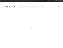 Tablet Screenshot of crenshawlighting.com